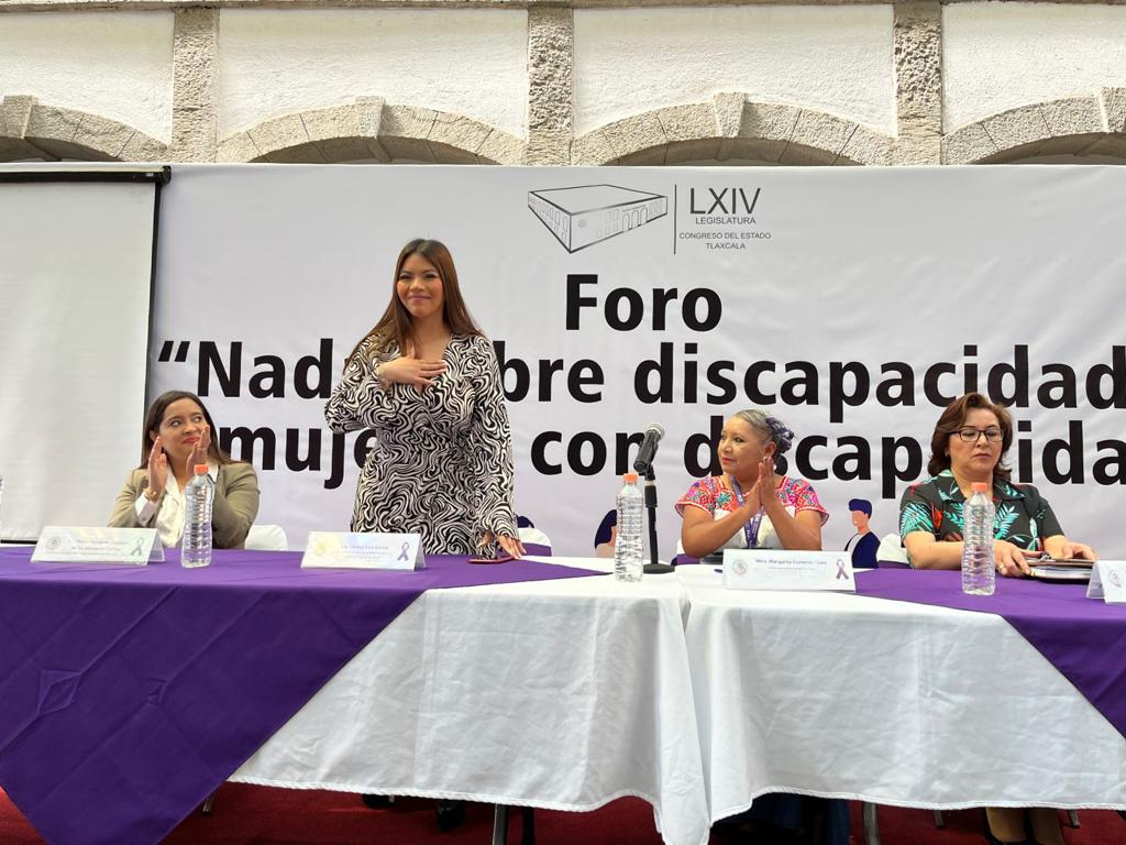 Reconoce diputada Lorena Ruíz García importancia de visibilizar a las mujeres con discapacidad